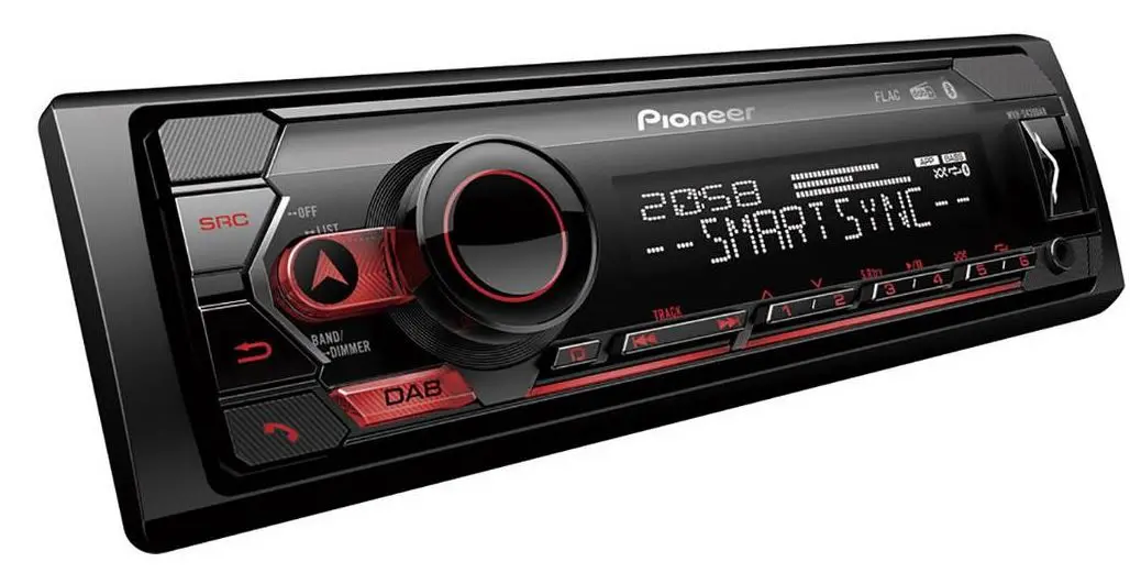 DAB+ Radio mit Umbau des Mikrofons in die CLAAS Mikrofonschale