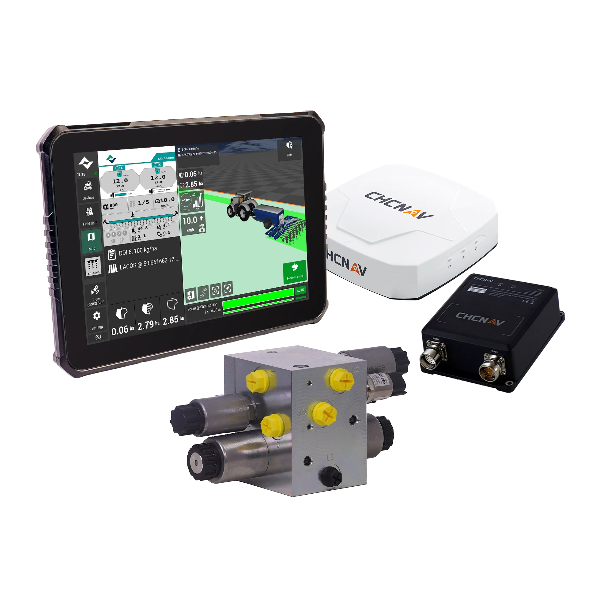 LACOS LC TWO Max 120 inkl. Hydraulikventil